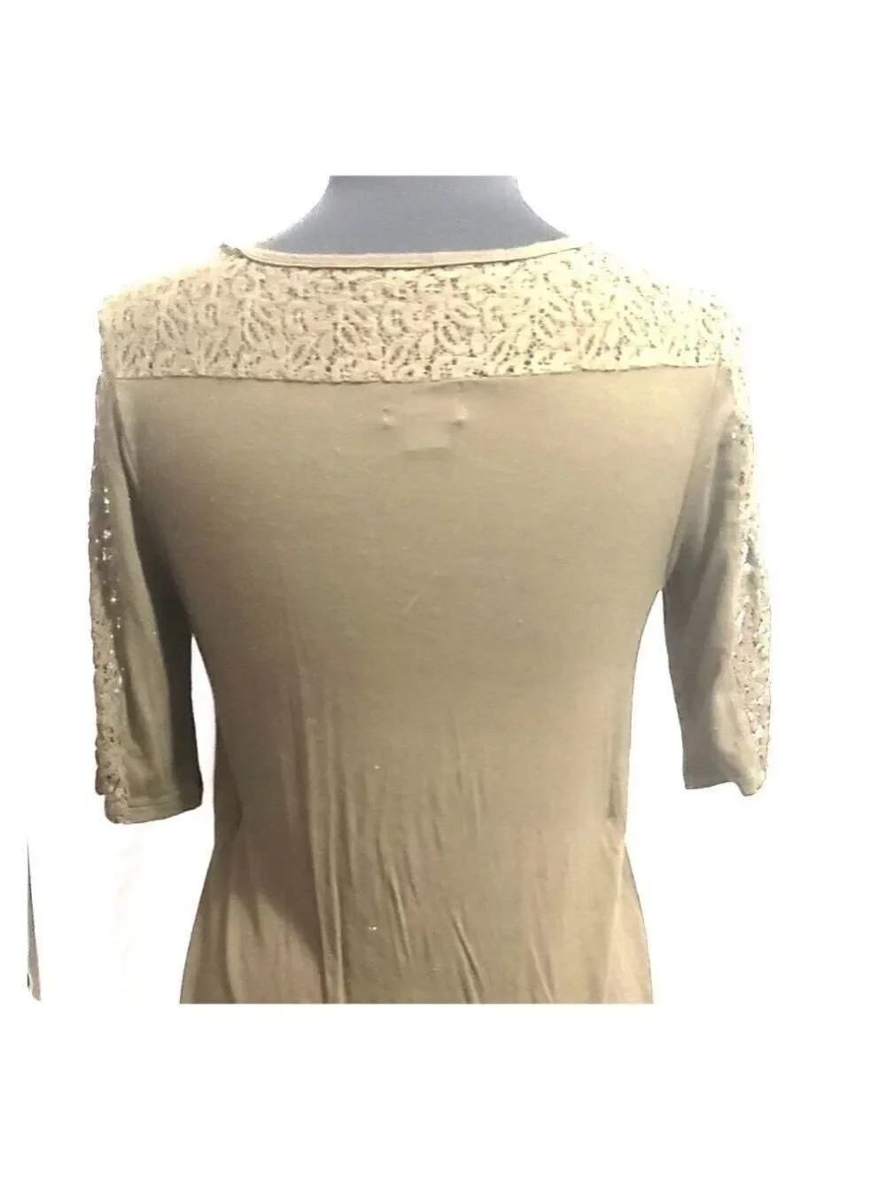 Old Navy Olive Green Blouse Size Medium